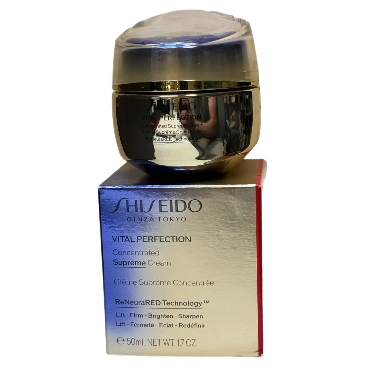 Shiseido Vital Perfection Concentrated Supreme Cream 1.7 Oz - W/o Box