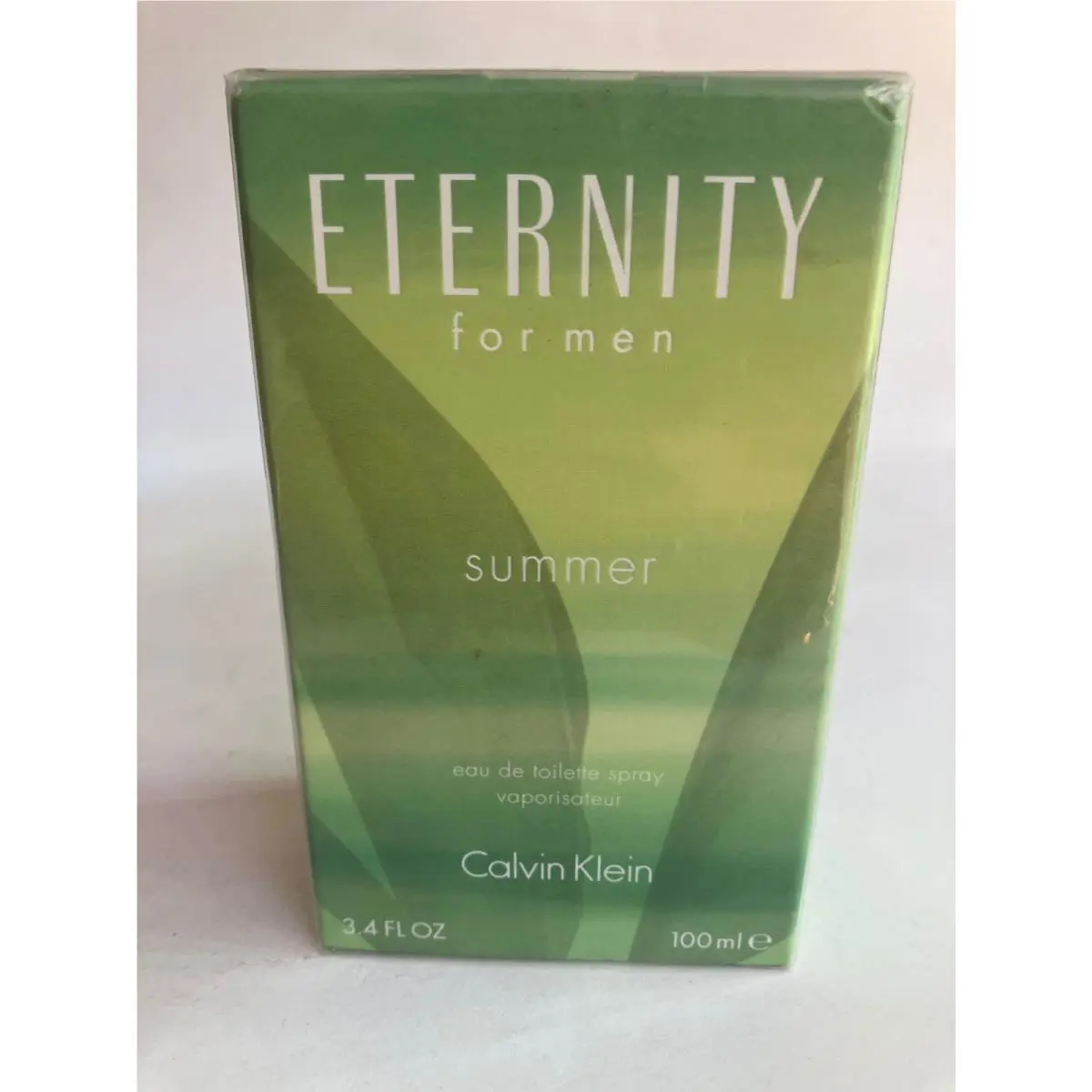 Calvin Klein CK Eternity Smmer 2009 3.4oz Edt Spray For Men Rare