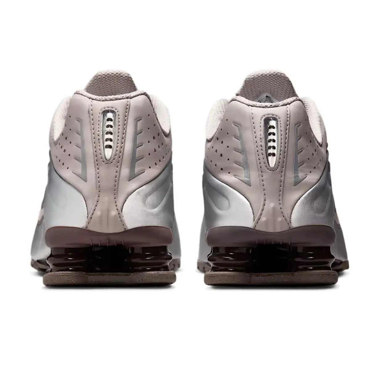 Nike shoes - Nike Shox - Shox - Brown, Maufacturer: Cave Stone/College Grey/Baroque Brown/Cave Stone 4