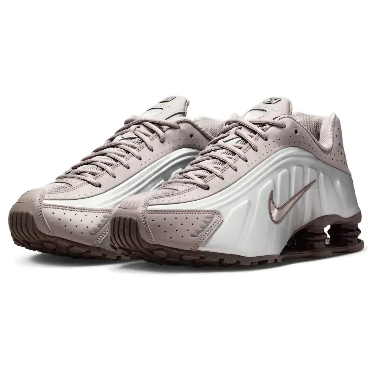 Nike shoes - Nike Shox - Shox - Brown, Maufacturer: Cave Stone/College Grey/Baroque Brown/Cave Stone 5
