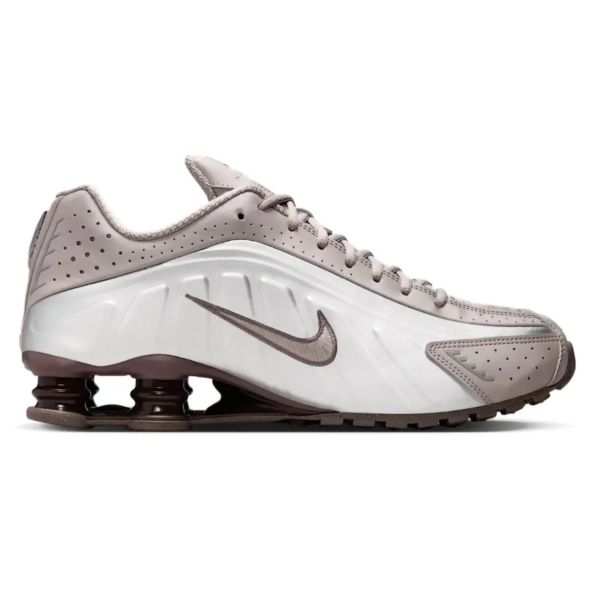 Nike shoes - Nike Shox - Shox - Brown, Maufacturer: Cave Stone/College Grey/Baroque Brown/Cave Stone 7