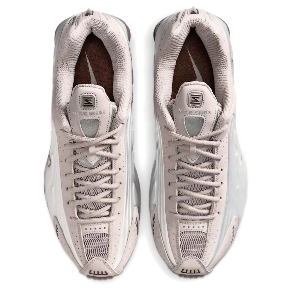 Nike shoes - Nike Shox - Shox - Brown, Maufacturer: Cave Stone/College Grey/Baroque Brown/Cave Stone 24