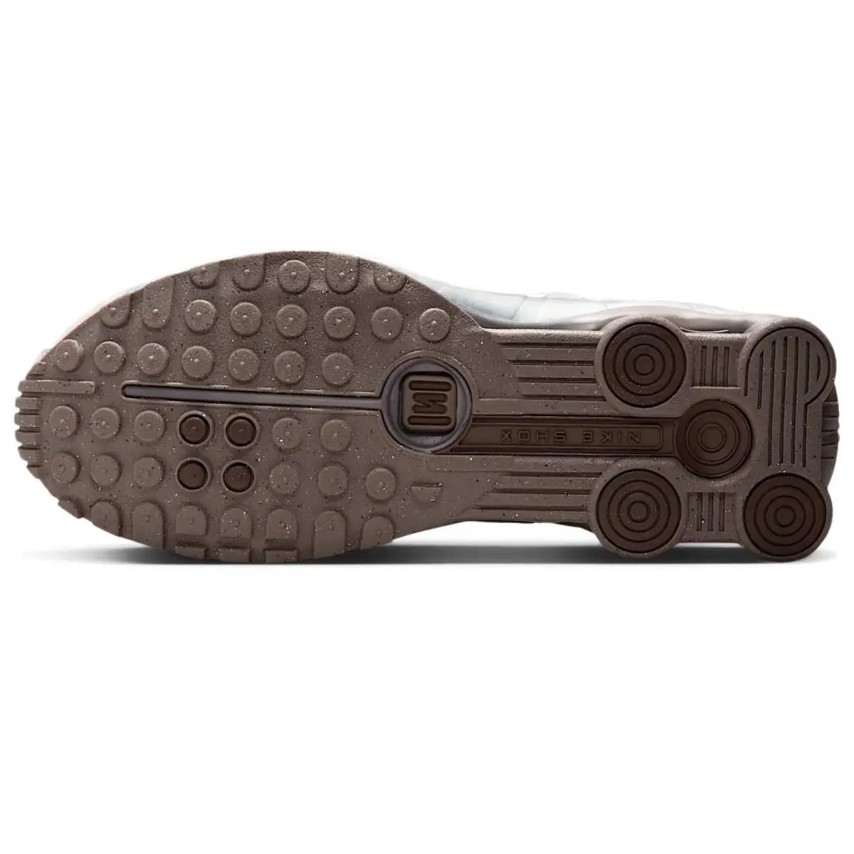 Nike shoes - Nike Shox - Shox - Brown, Maufacturer: Cave Stone/College Grey/Baroque Brown/Cave Stone 28