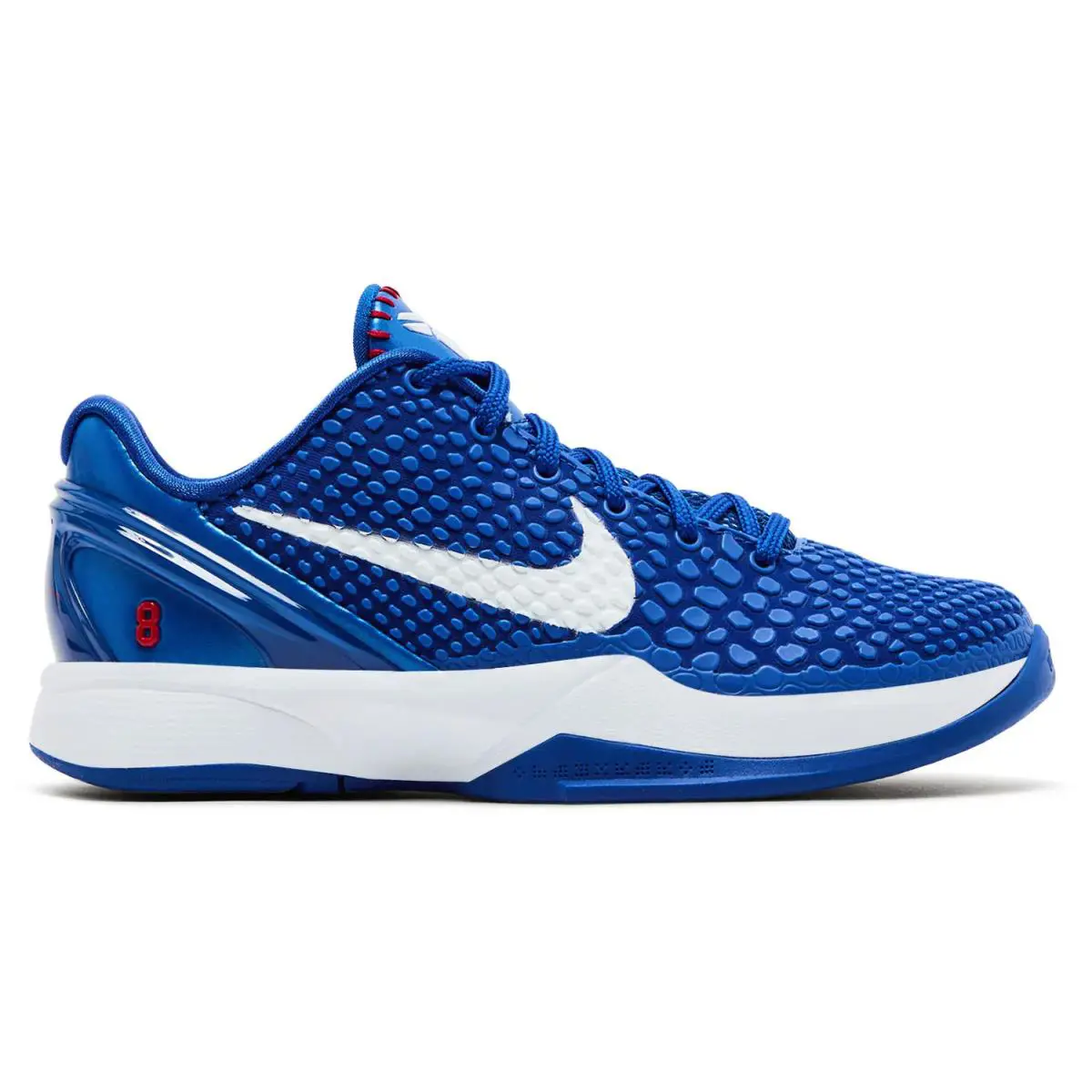 Grade School Youth Size Nike Zoom Kobe 6 `dodgers` FV9676 400 - Game Royal/White/University Red