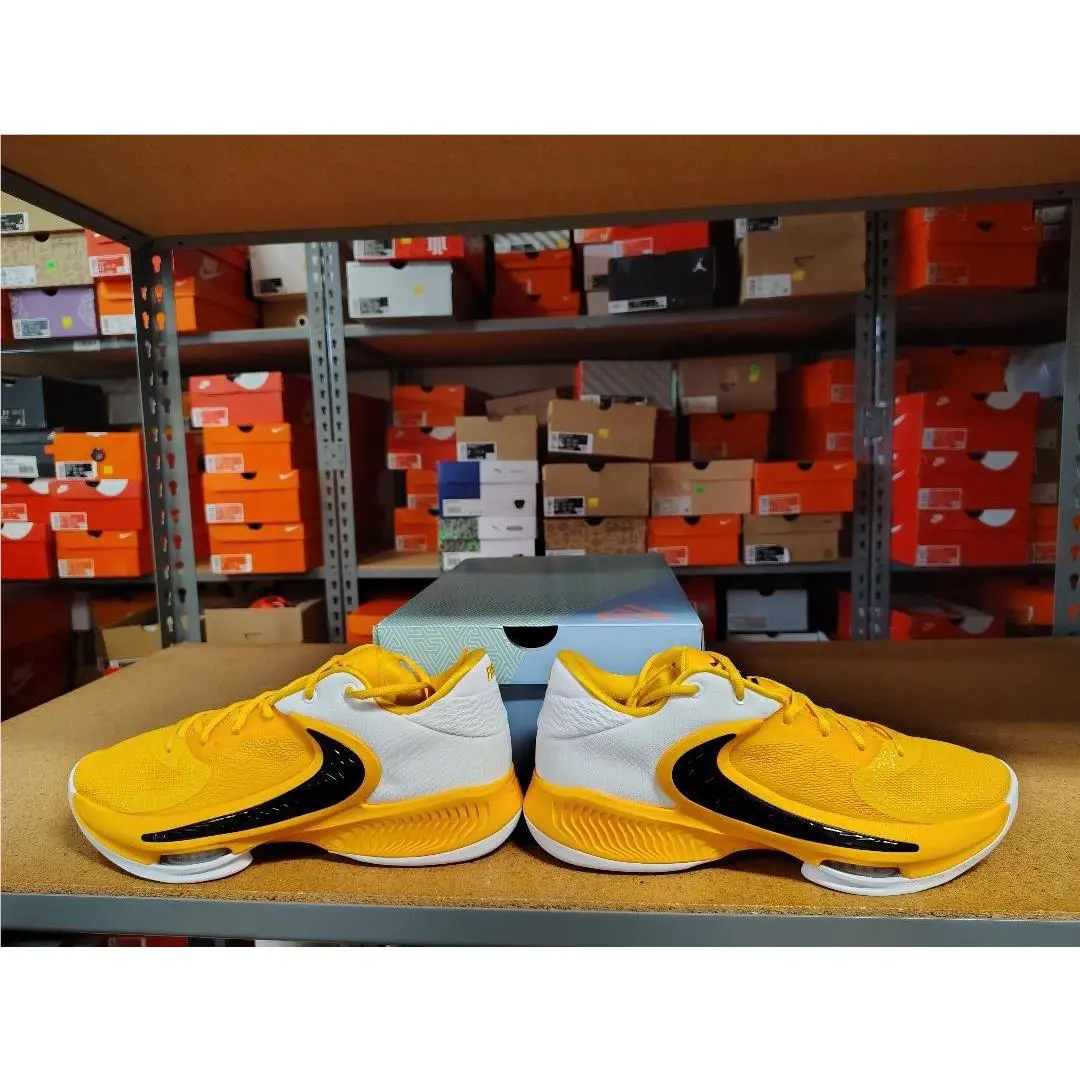 Nike shoes - Nike Zoom Freak TB Promo - DX6652 701 - University Gold Black white 0