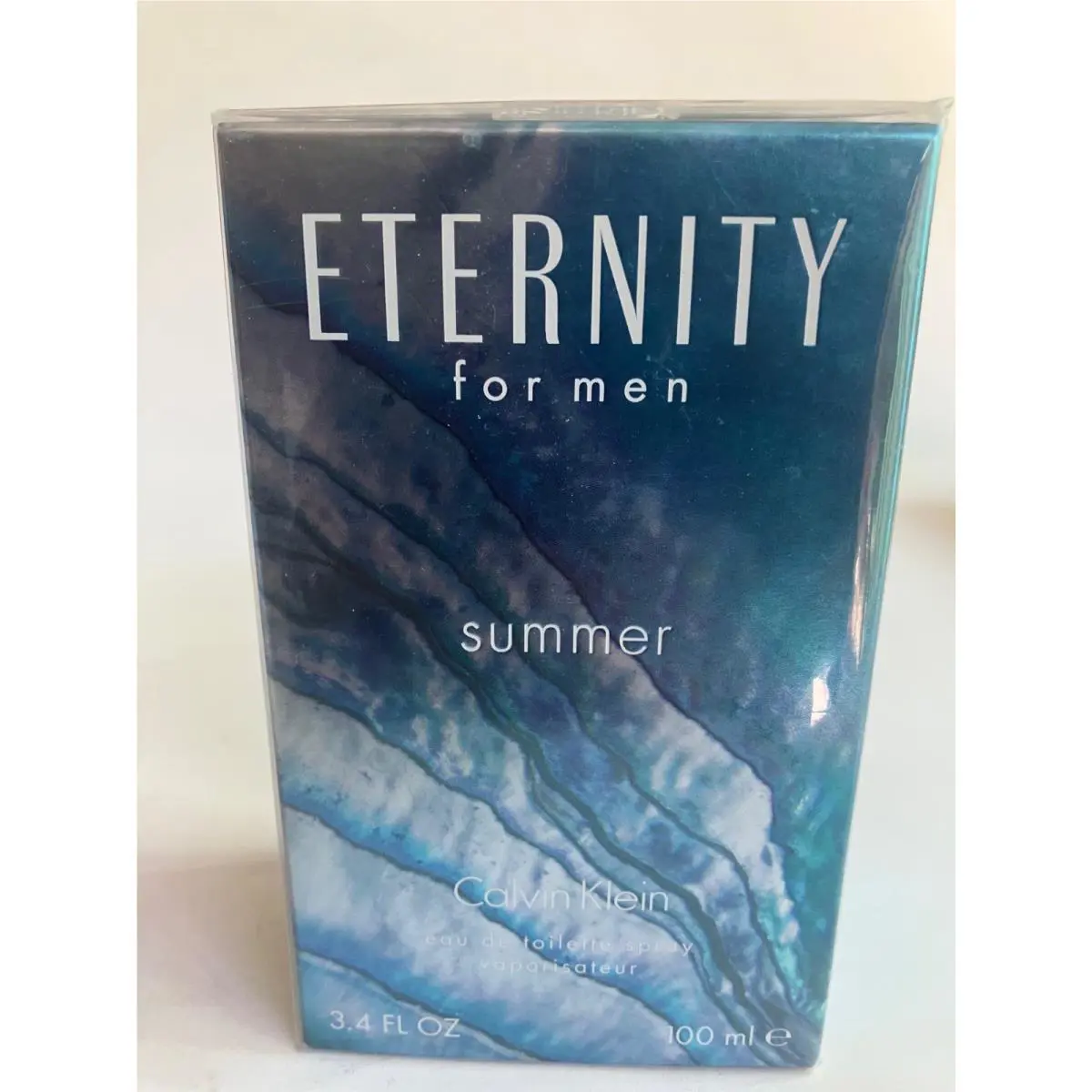Calvin Klein CK Eternity Summer 2013 3.4oz Edt Spray For Men Rare