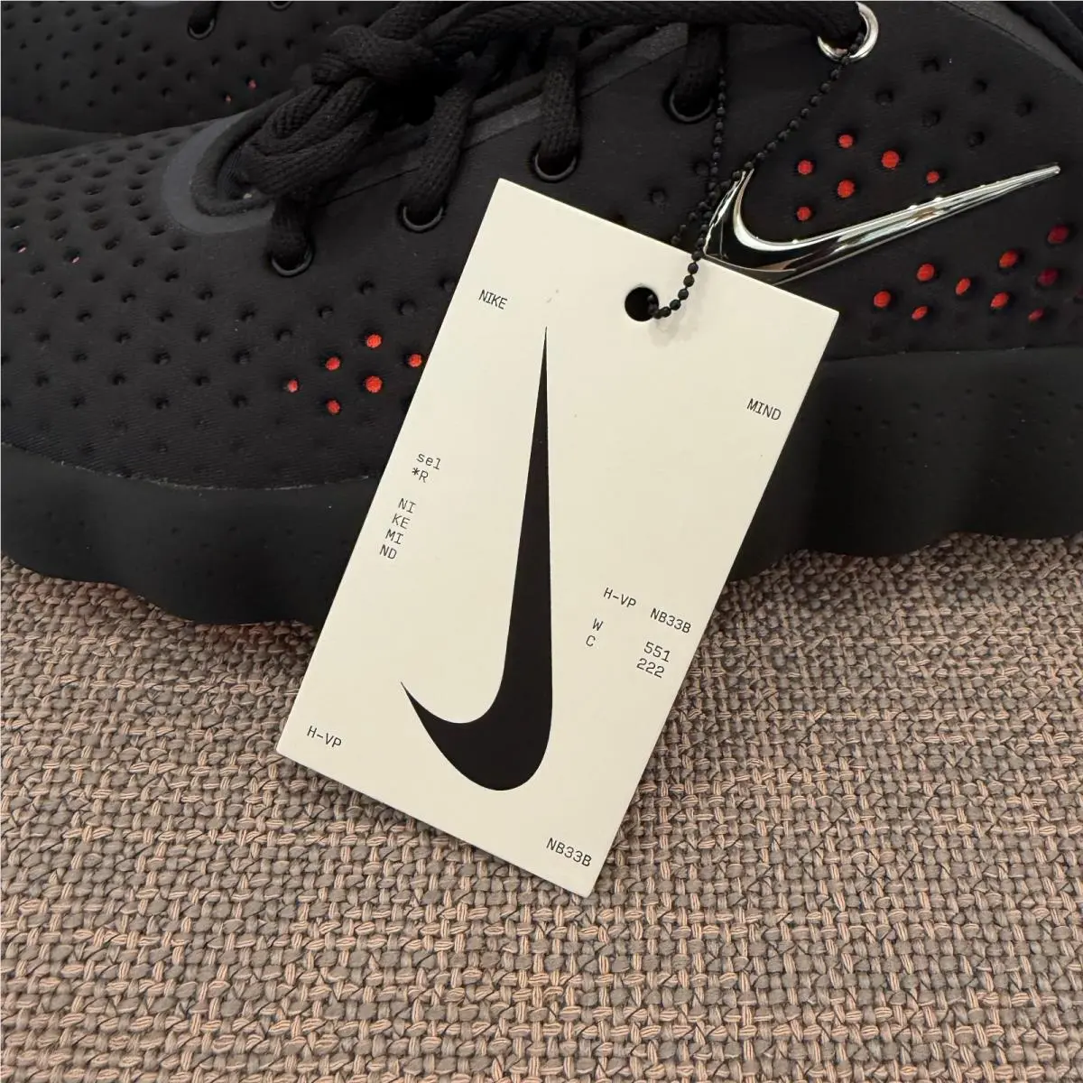 Nike shoes - Mind 002 - Mind - HQ4308-001 - Black / Hyper Crimson / Hyper Crimson / Chrome 1