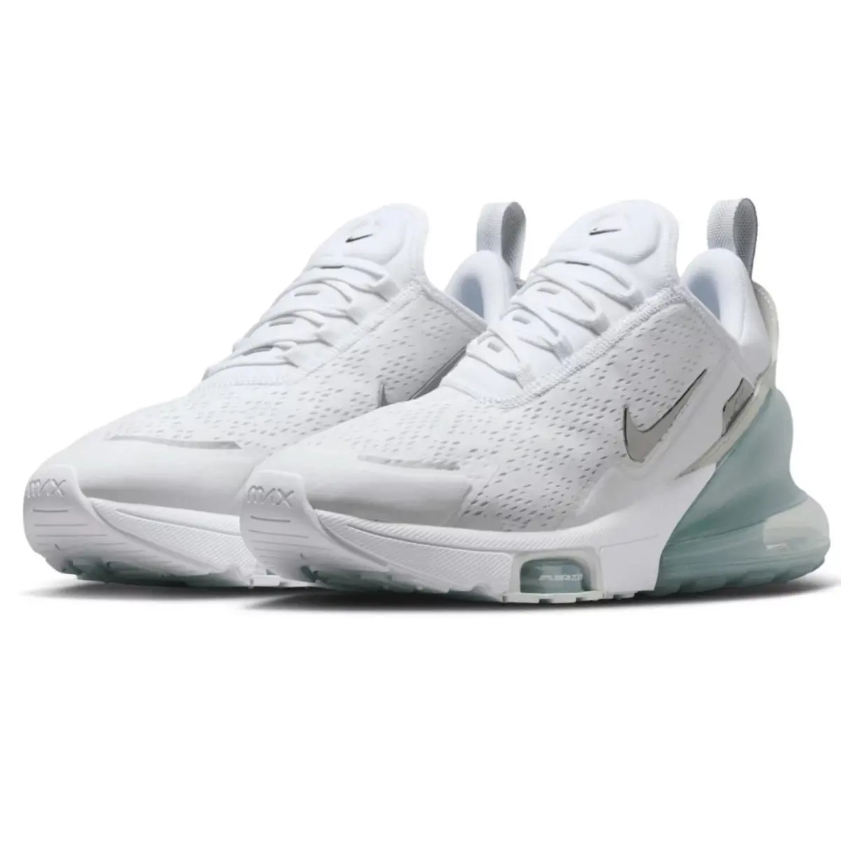 Nike shoes - Nike Air Max 270 Premium - White, Maufacturer: White/Metallic Silver/Off White 6