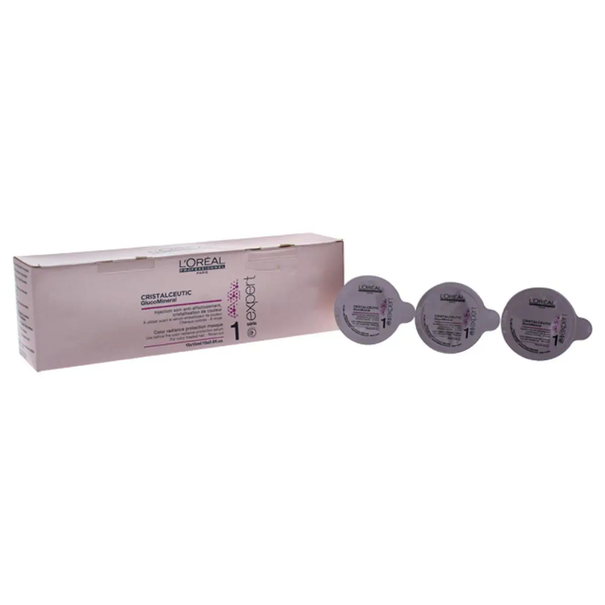 3 Pack Serie Cristalceutic Glucomineral Masque by Loreal Paris - 15 x 0.6 oz