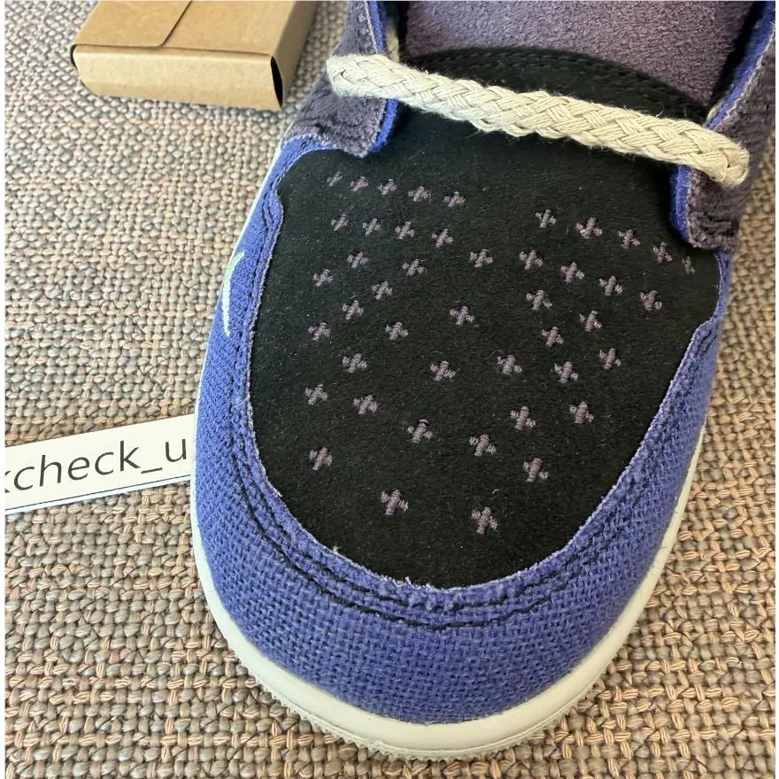 Nike shoes - Jordan 1 x Zion Williamson Retro Low - IH2309-500 - Blue/Purple 13