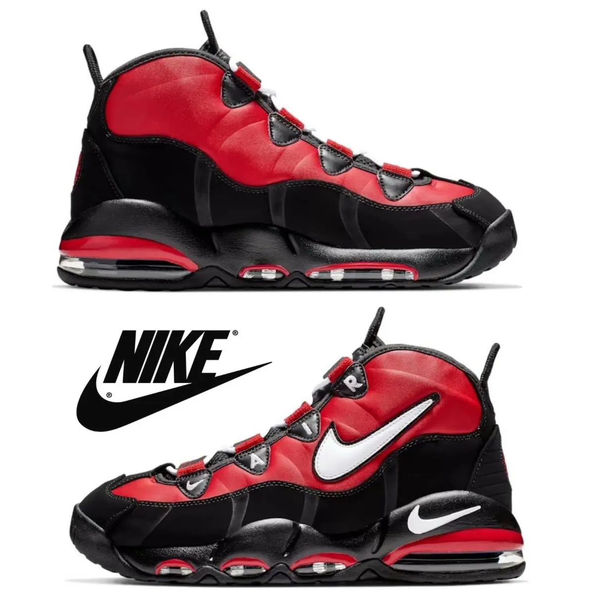Nike shoes - Nike Air Max Uptempo - Air Max Uptempo - Red, Maufacturer: University Red/Black/White 13