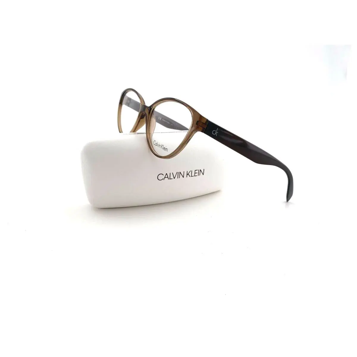 Calvin Klein Frames Acetate Dark Brown Acetate Cat Eye ck5877 210 54 15 145