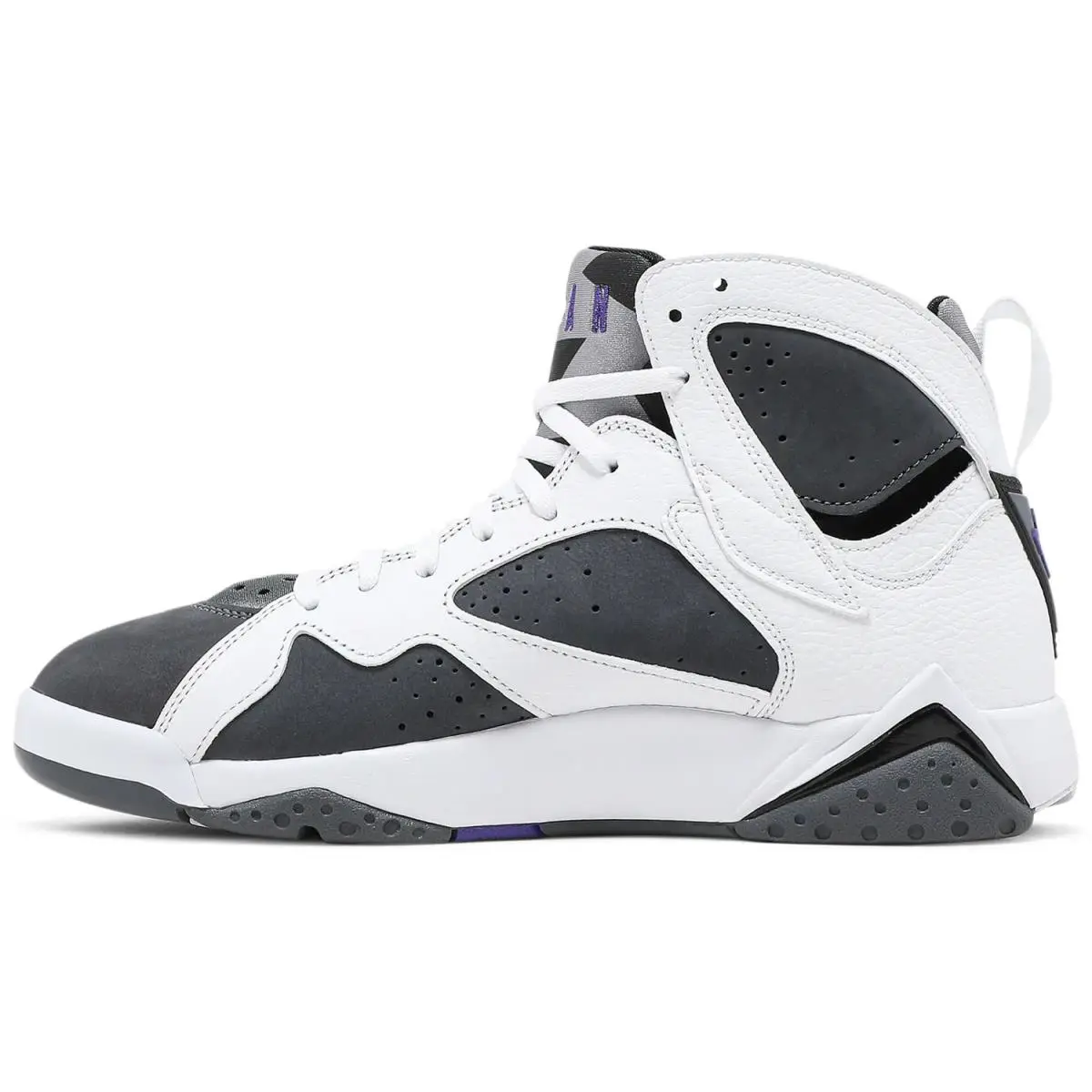 Nike shoes - Jordan Retro 7 - Retro - CU9307 100 - White/Flint Grey/Black/Varsity Purple 0