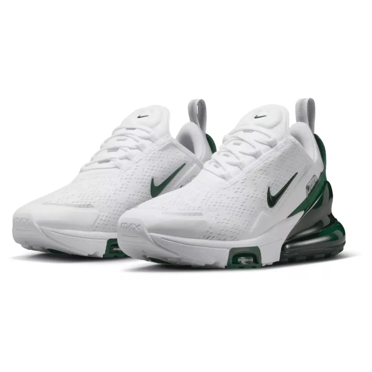 Nike shoes - Nike - Green, Manufacturer: Wht/Fir/Mtl Slv/Pure Plat 15