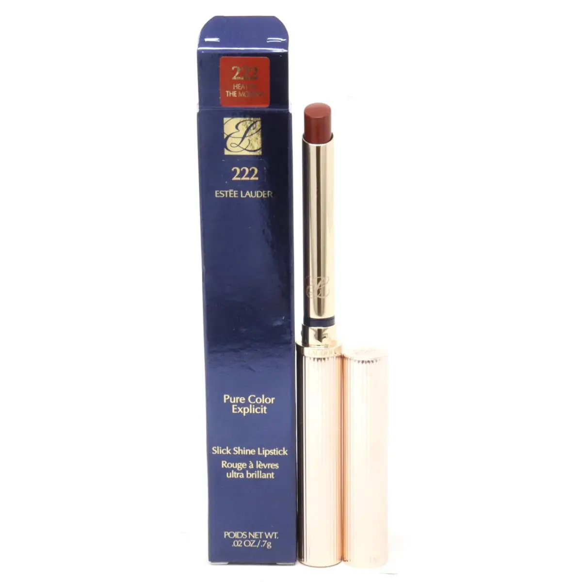 Estee Lauder Pure Color Explicit Slick Shine Lipstick 0.02oz/7g 222 Heat Of The Moment by Estée Lauder
