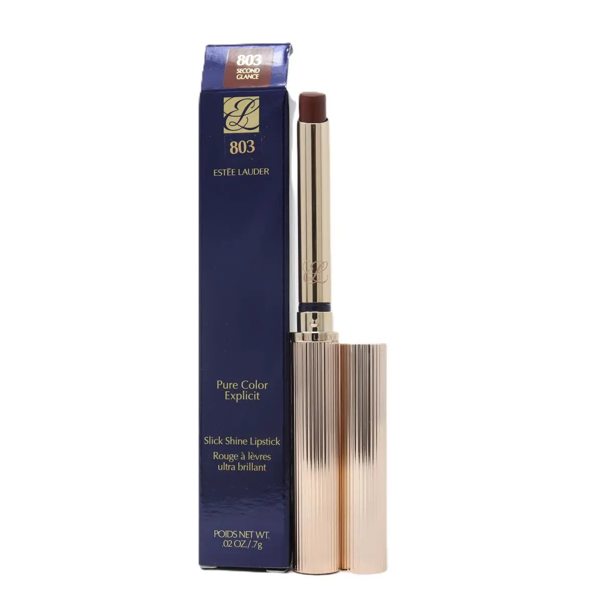 Estee Lauder Pure Color Explicit Slick Shine Lipstick 0.02oz/7g 803 Second Glance by Estée Lauder
