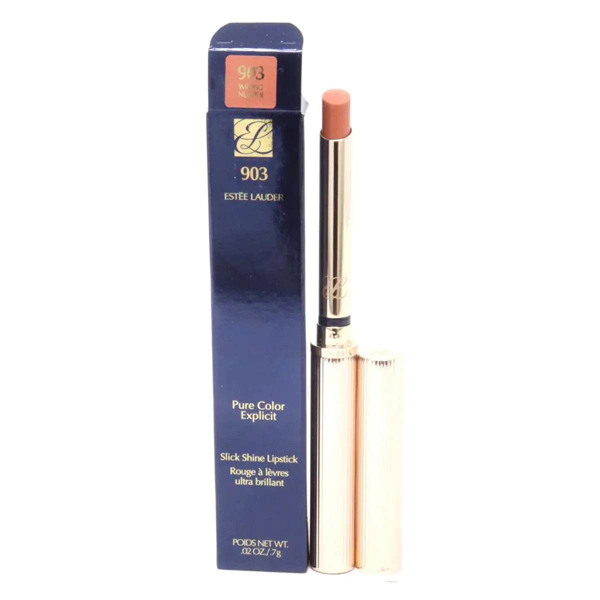 Estee Lauder Pure Color Explicit Slick Shine Lipstick 0.02oz/7g 903 Wrong Number by Estée Lauder