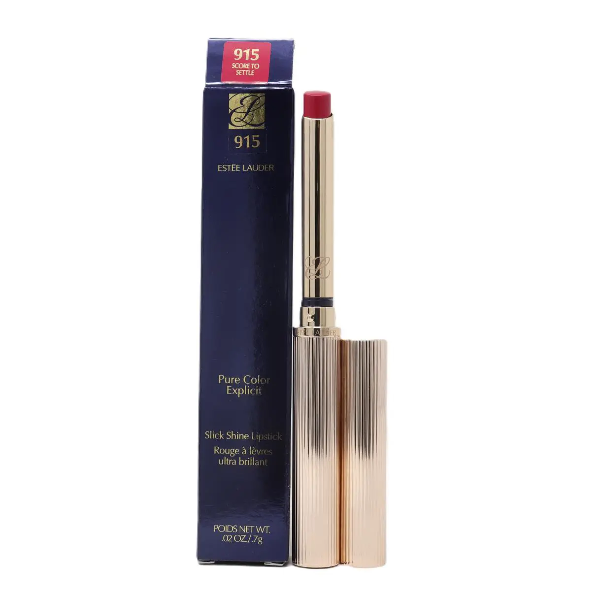 Estee Lauder Pure Color Explicit Slick Shine Lipstick 0.02oz/7g 915 Score To Settle by Estée Lauder