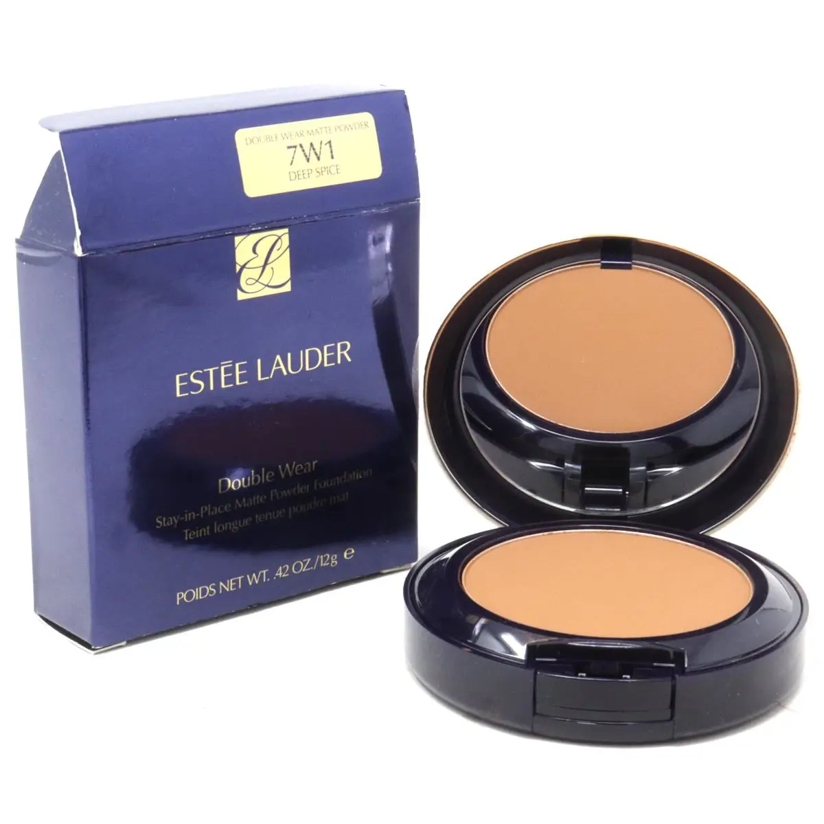 Estee Lauder Double Wear Stay-in-place Matte Powder Foundation 0.42oz 7W1 Deep Spice by Estée Lauder