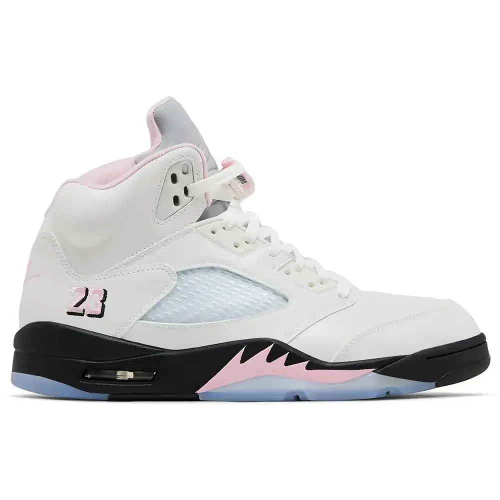 Nike shoes - Air Jordan 5 - Air - HQ7978-102 - White/Medium Soft Pink/Black 0