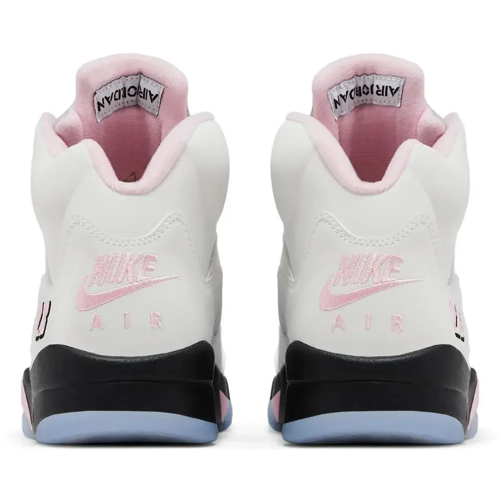 Nike shoes - Air Jordan 5 - Air - HQ7978-102 - White/Medium Soft Pink/Black 2