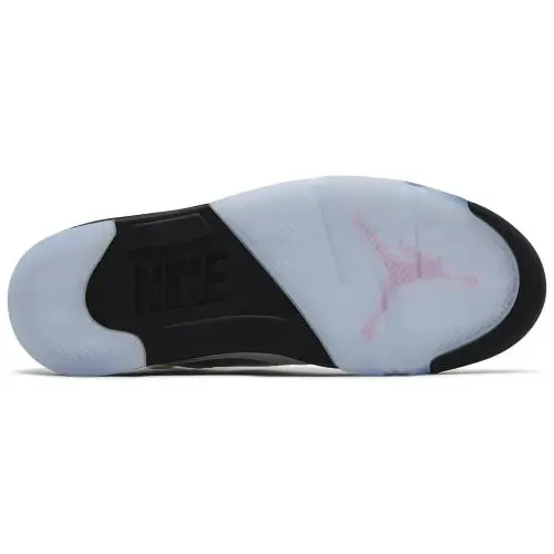Nike shoes - Air Jordan 5 - Air - HQ7978-102 - White/Medium Soft Pink/Black 3