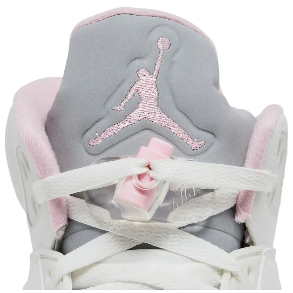 Nike shoes - Air Jordan 5 - Air - HQ7978-102 - White/Medium Soft Pink/Black 4