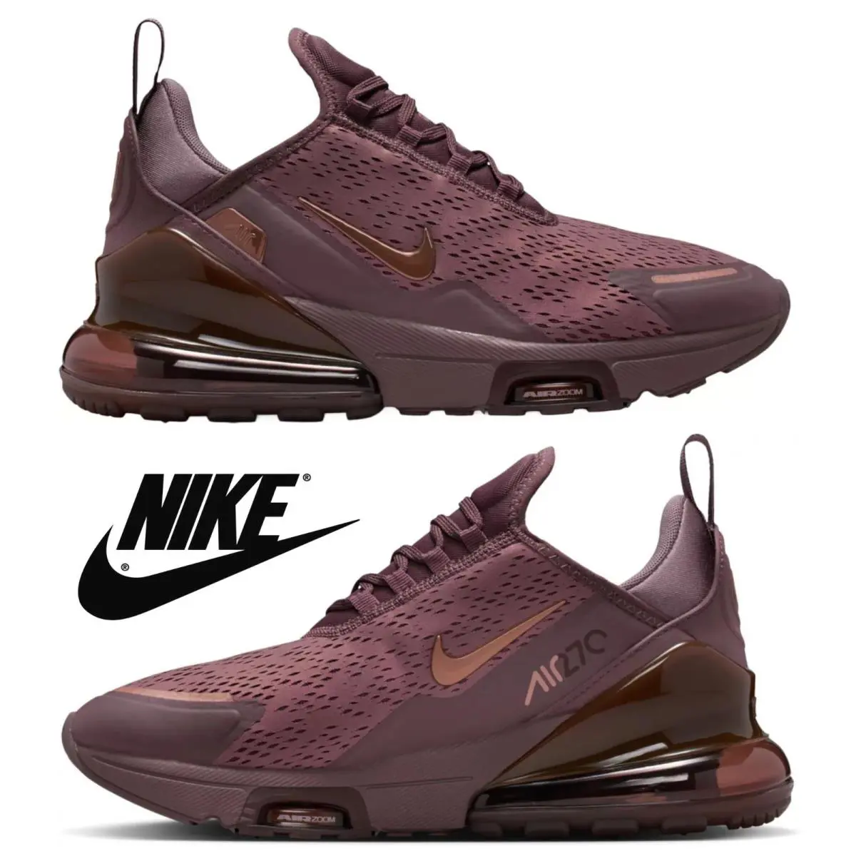 Nike shoes - Nike - Brown, Manufacturer: Tattoo/Mtlc Red Bronze 17