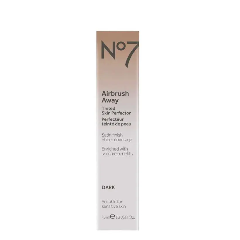 No7 Airbrush Away Tinted Skin Perfector Dark 1.3oz