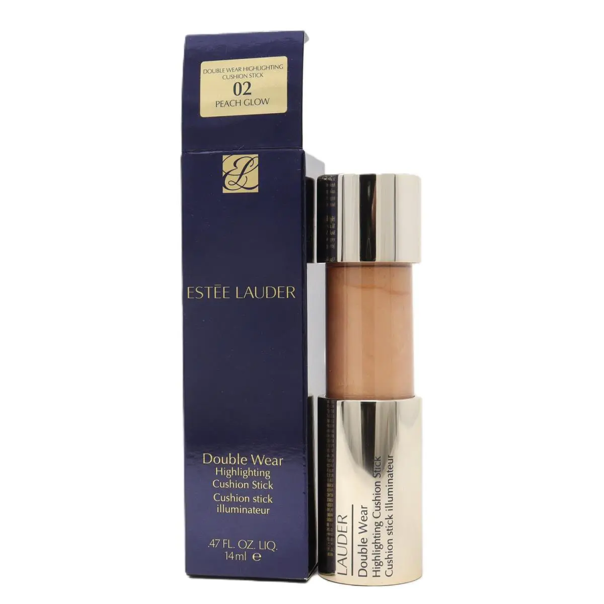 Estee Lauder Double Wear Highlighting Cushion Stick 0.47oz - 02 Peach Glow