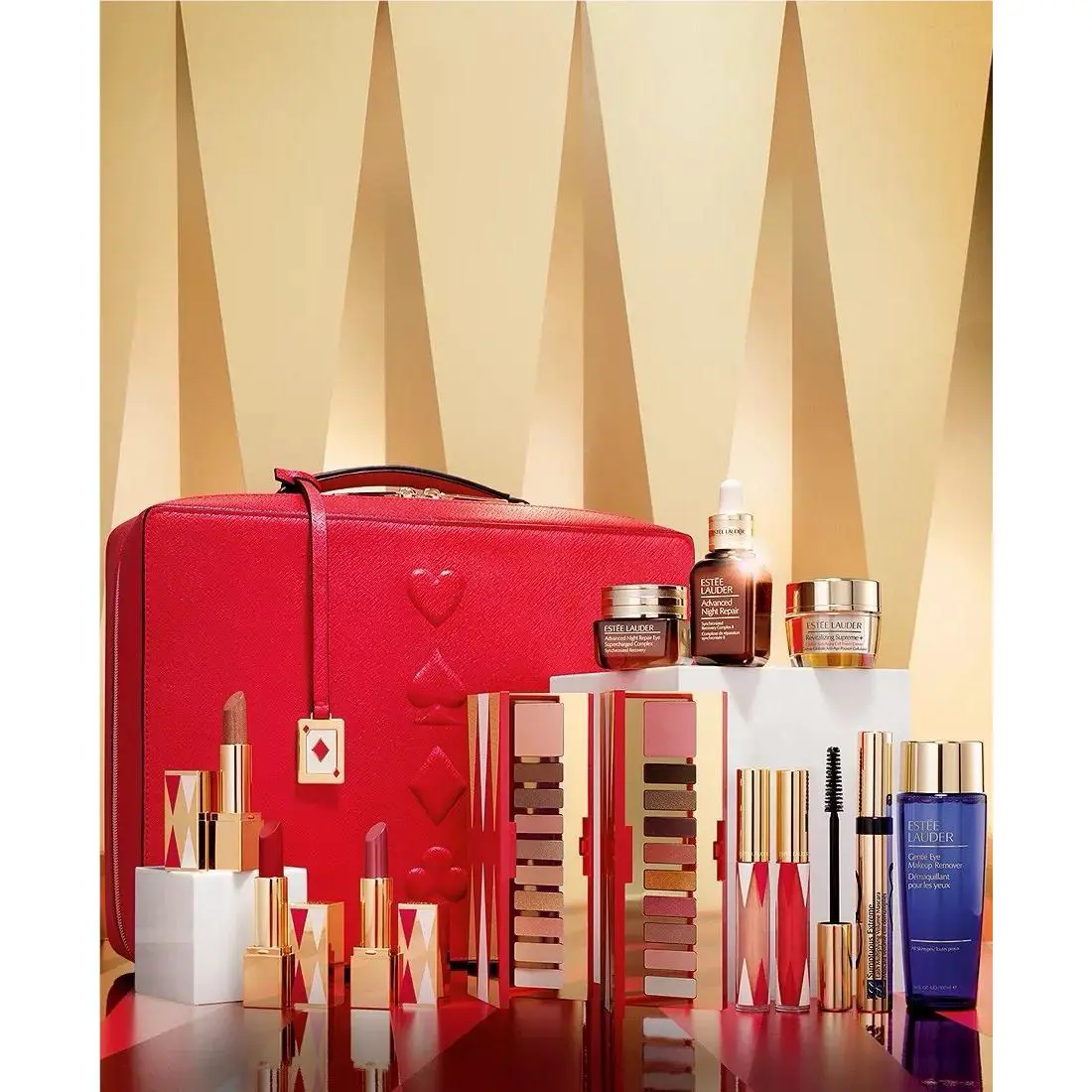 Estee Lauder Holiday Blockbuster 12pc Full Size Limited Edition Make Up Set