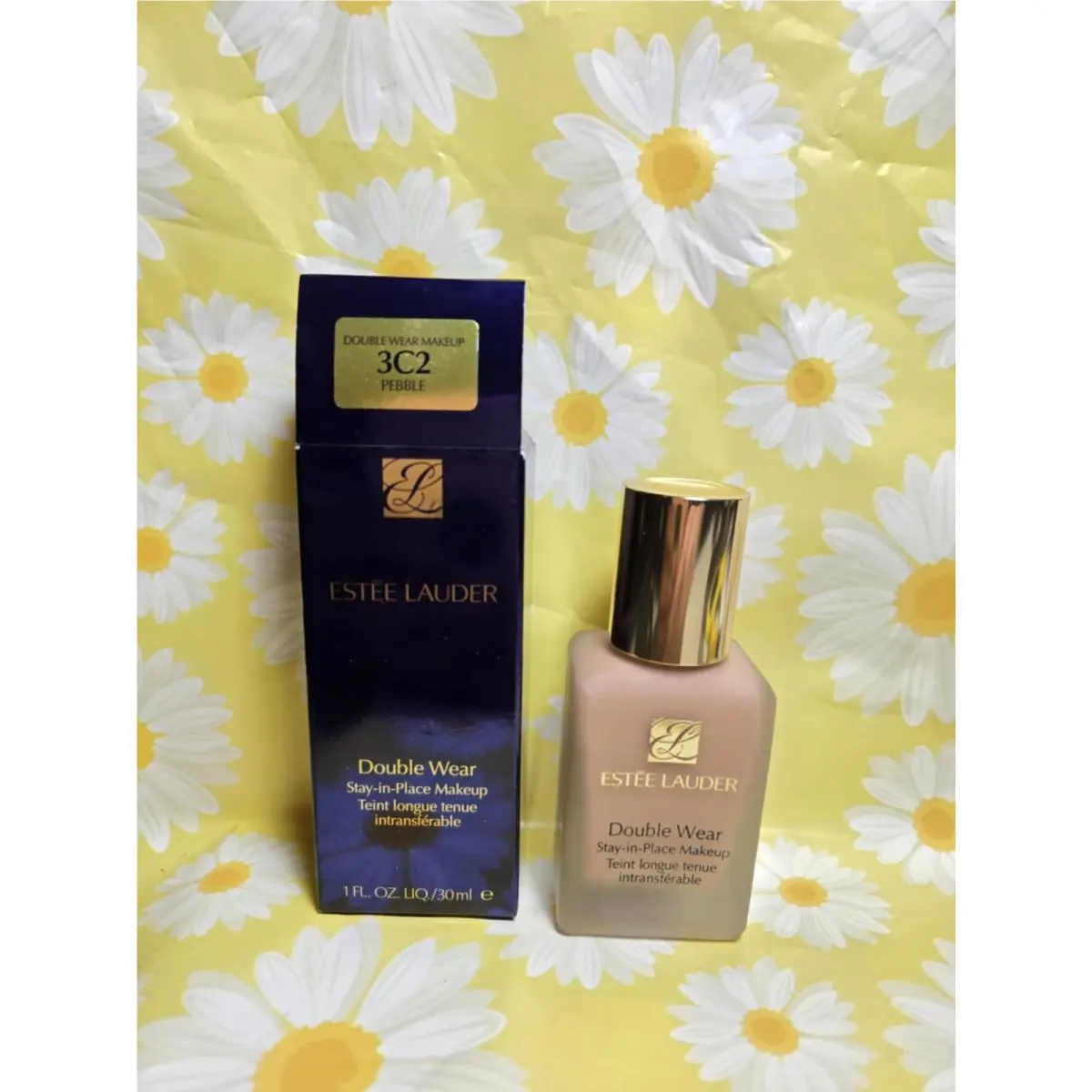 Estee Lauder Double Wear Stay in Place Foundation 3C2 Pebble 30ml/1oz