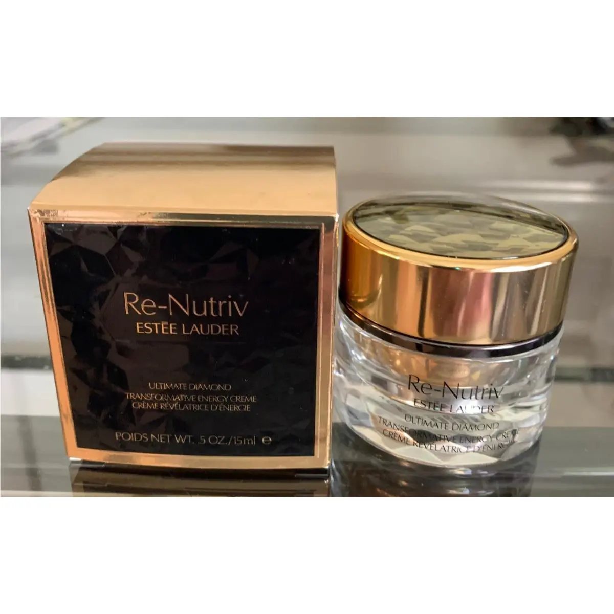 Estee Lauder Re-nutriv Ultimate Diamond Transformative Energy Creme-5oz/15ml