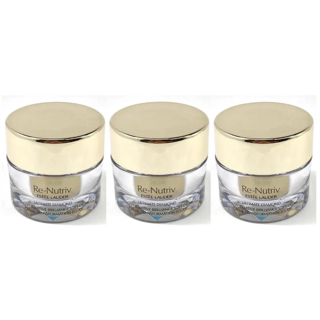 Estee Lauder Re-nutriv Ultimate Diamond Brilliance Soft Creme 1.5 Oz/45ml Total
