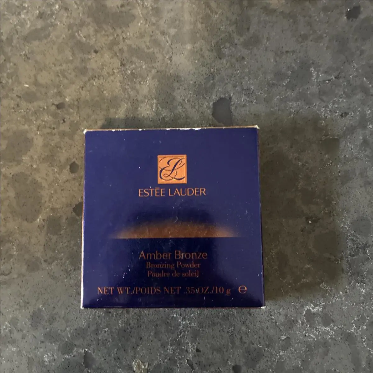 Estee Lauder Amber Bronze Pressed Bronzing Powder 12 Sun Bronze Flaw