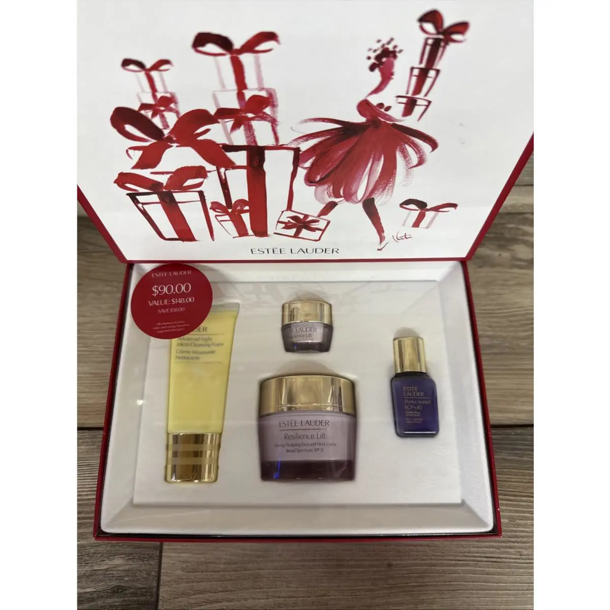Estée Lauder Resilience Lift 4pc Gift Set