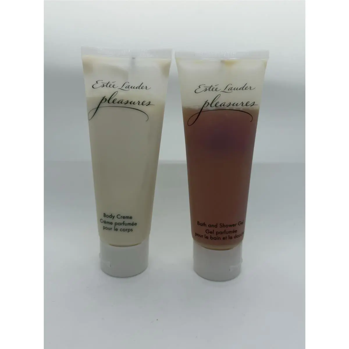 Estèe Lauder Pleasures Bath Shower Gel Body Cream 3.4 Floz Each Set Of 2