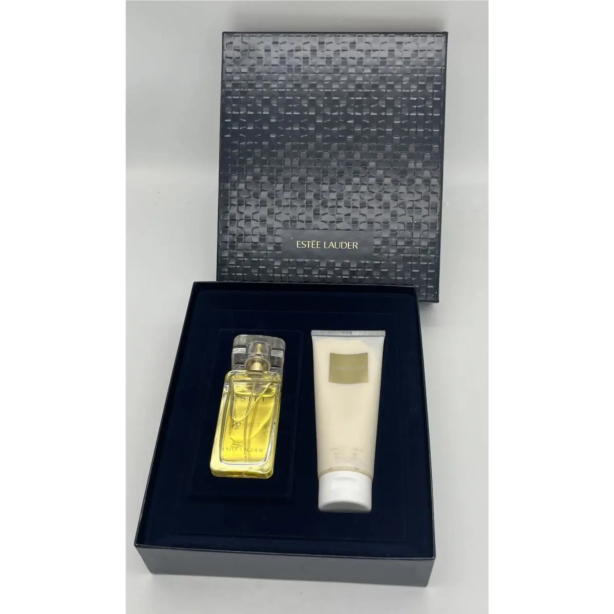 Estee Lauder All Over Luxuries Super Edp Spray 1.7 fl oz Luxe Body Creme 3.4 oz