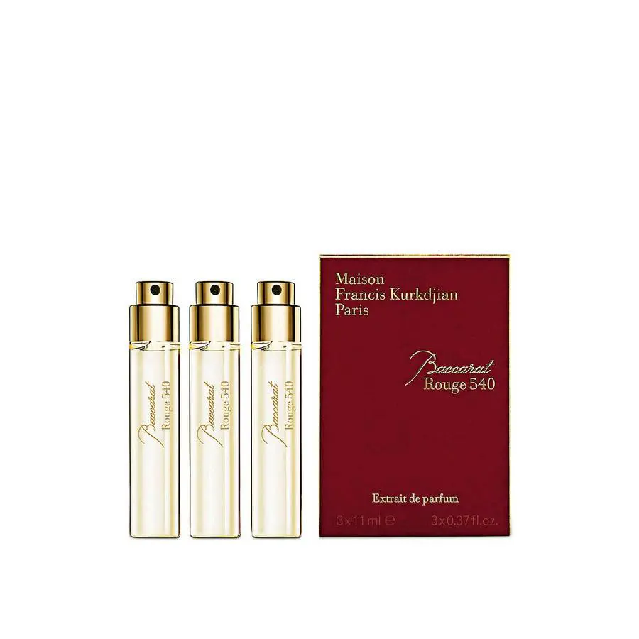 Maison Francis Kurkdjian Unisex Baccarat Rouge 540 Spray 3pcs Extrait De Parfum