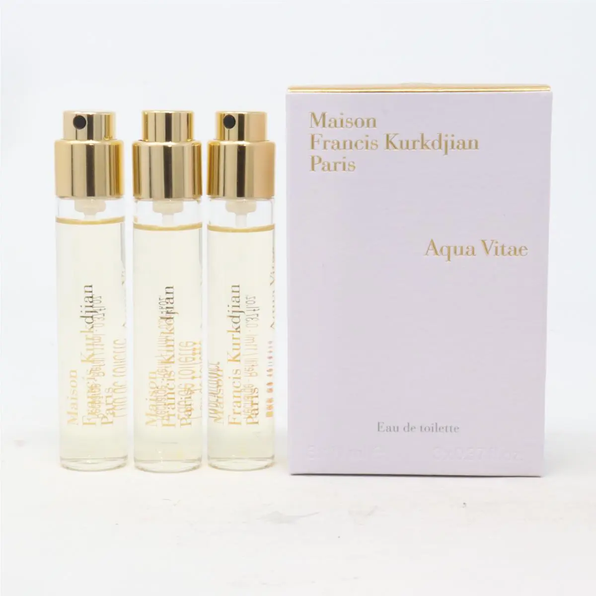 Aqua Vitae 3pc Gift Set For Unisex3x11ml Edt by Maison Francis Kurkdjian