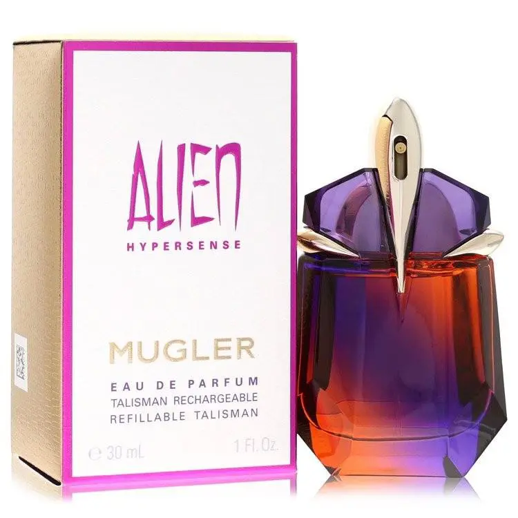 Alien Hypersense by Thierry  Eau De Parfum Spray Refillable 1 oz For Women by Mugler