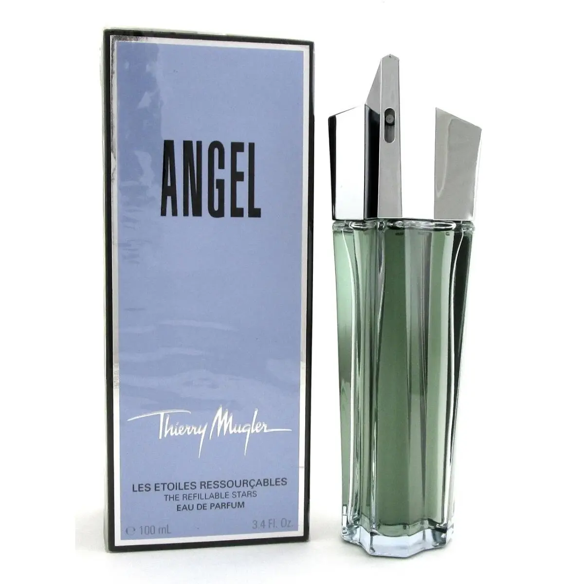 Angel by Thierry  For Women 3.4 oz Eau de Parfum The Refillable Stars Rare by Mugler