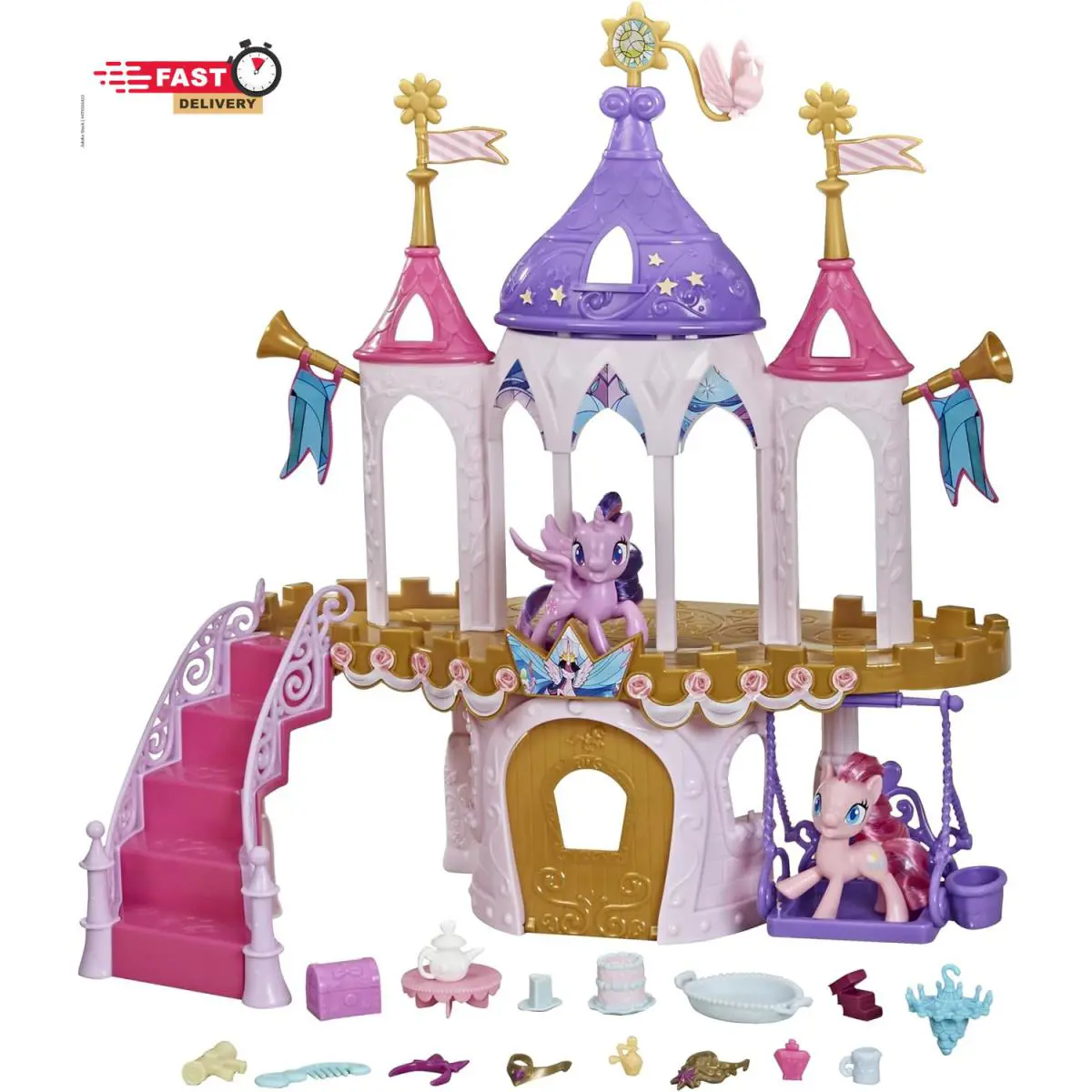 My Little Pony Friendship Castle Playset Including Twilight Sparkle and Pinkie P