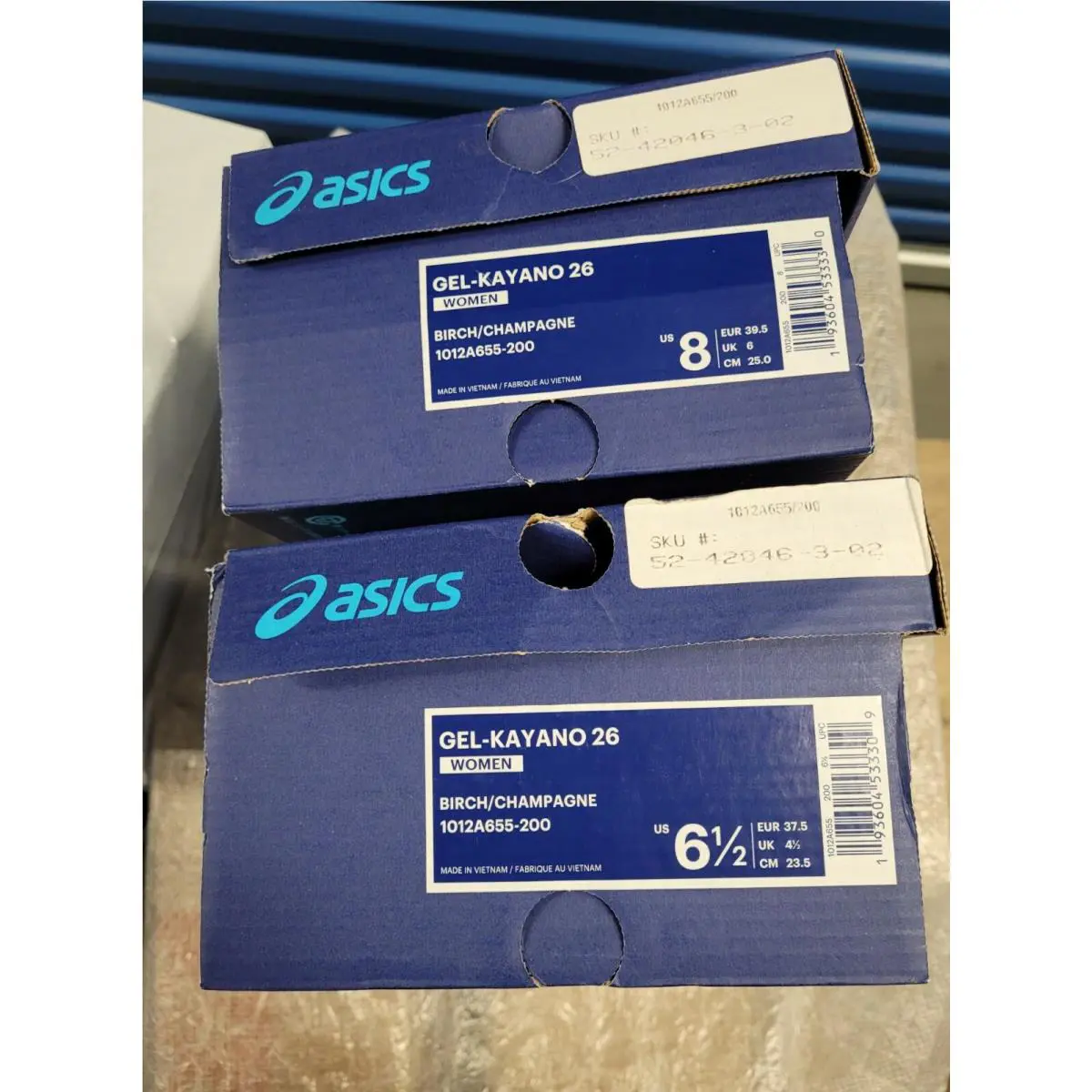 Asics shoes - ASICS GEL-Kayano - 1012A655-200 - Ivory 8