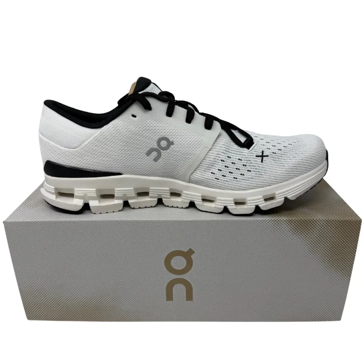 On-Running shoes - Cloud X 4 - Cloud - Ivory | Black 0