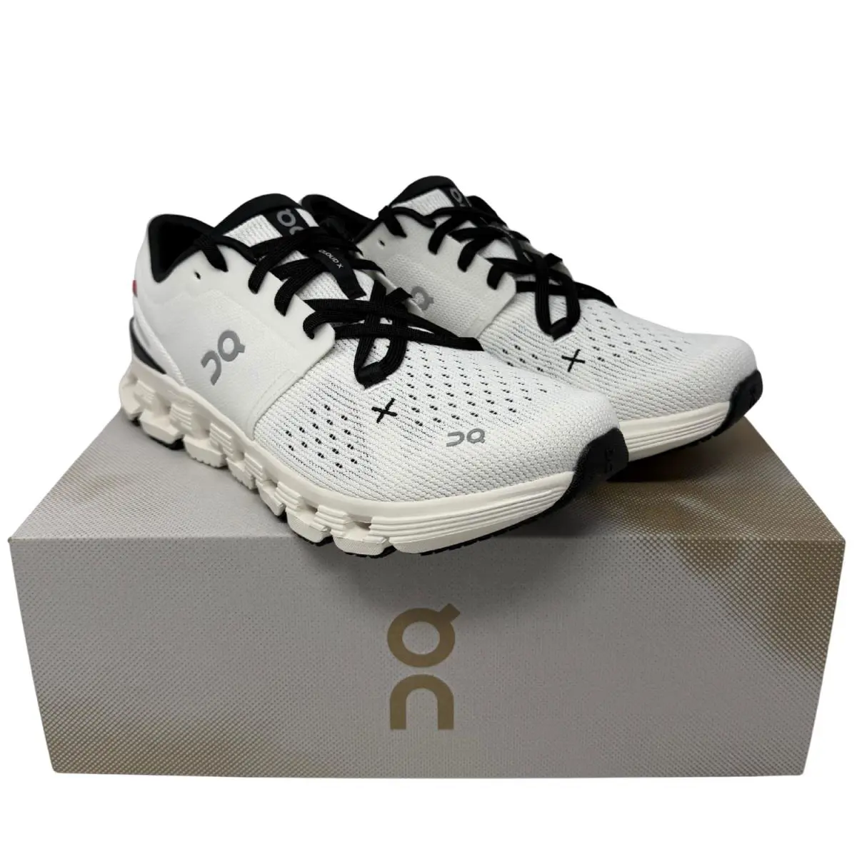On-Running shoes - Cloud X 4 - Cloud - Ivory | Black 5