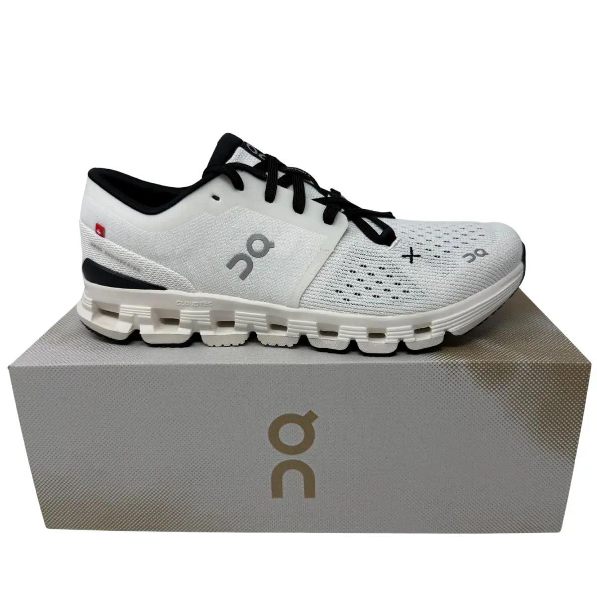 On-Running shoes - Cloud X 4 - Cloud - Ivory | Black 6