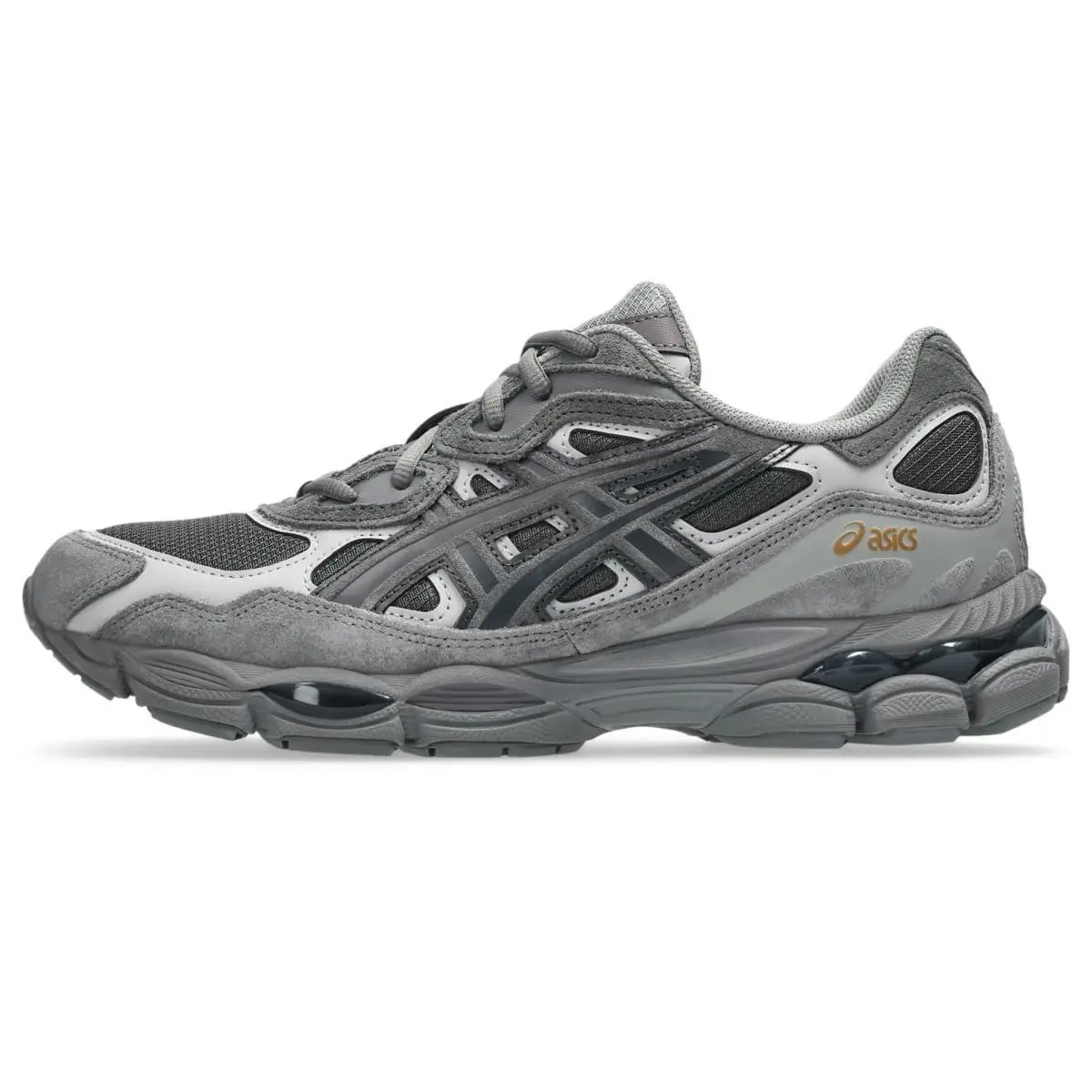 Asics Unisex Gel-nyc Sportstyle Shoes 9M / 10.5W Obsidian Grey/obsidian Grey