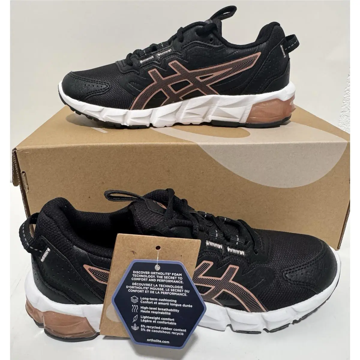 Asics shoes - ASICS GEL-Quantum - 1202A040-003 - Black Rose Gold 0