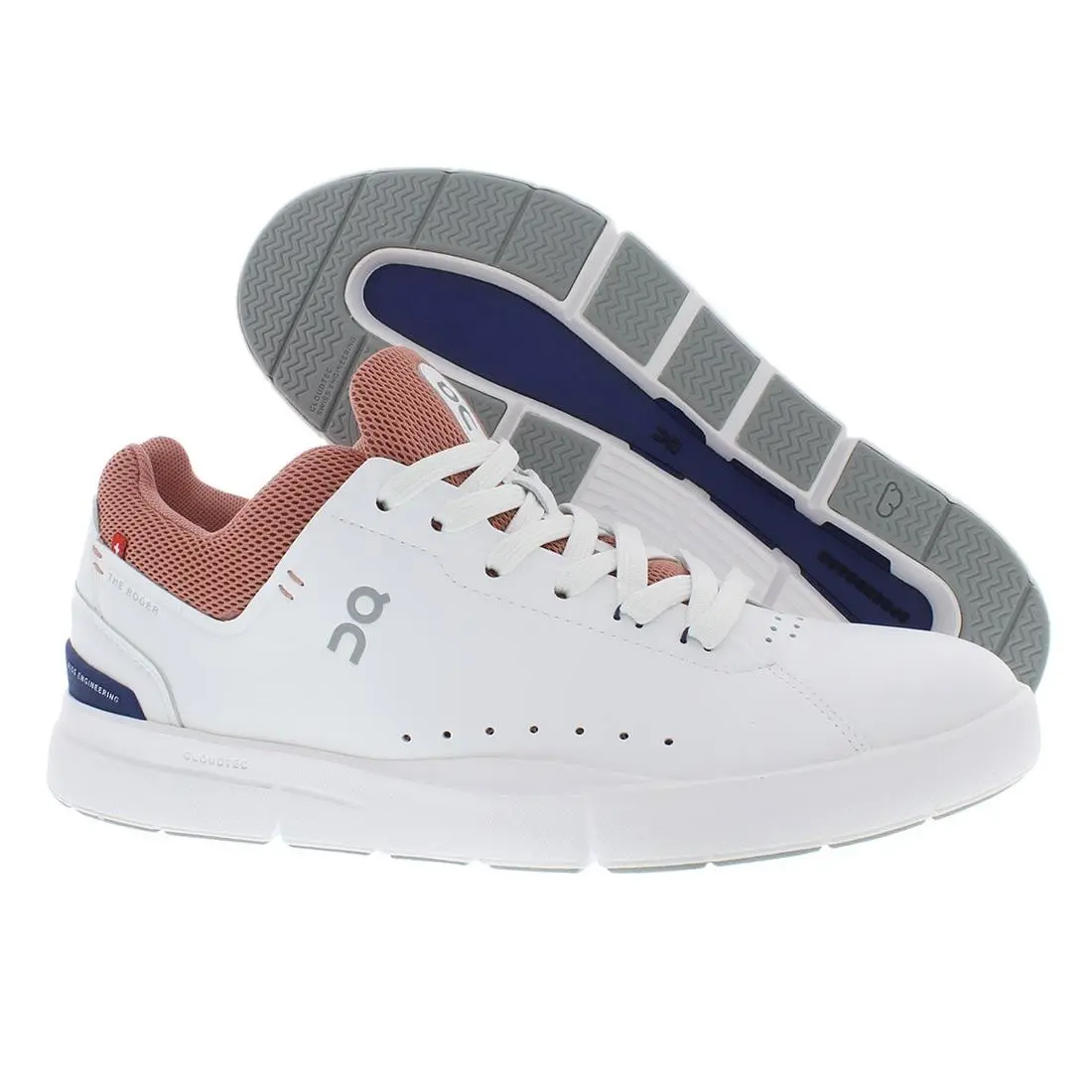 On Running The Roger Advantage Womens Shoes Size 8.5 Color: White/dustrose